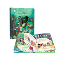 Impresión personalizada en papel Libros de cuentos emergentes en 3D para niños Juego de libros emergentes en inglés Oem Libro de tablero de tapa dura para niños