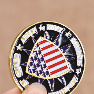 Moneda Conmemorativa de Metal Personalizada, Insignia de Aleación de Zinc Esmaltada, Regalo Coleccionable con Estuche Transparente - Product Image 3