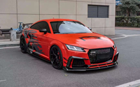 Prix d'usine Lame avant, Jupes latérales, Diffuseur arrière et Aileron en fibre de carbone pour Audi TT TTRS TTS Haute Qualité