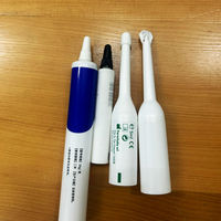 Tube en plastique pour crème liquide pour chien et chat D13mm D16mm D19mm 5ml 10ml avec bouchon à vis et logo personnalisé