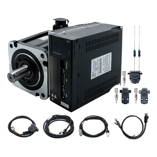 HLTNC 180ST-M35015 5.5kw 220V Electric With Resistance 1500w 35NM 180mm Servo Motor CNC Lathe Servo Motor