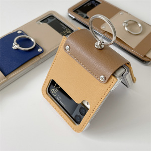 <span class=keywords><strong>Coque</strong></span> de protection en cuir PU pour téléphone, étui pliable avec support pour samsung <span class=keywords><strong>z</strong></span> <span class=keywords><strong>flip</strong></span> <span class=keywords><strong>3</strong></span> - Product Image 5