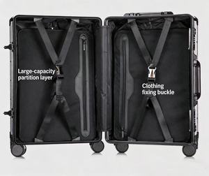 <span class=keywords><strong>Valise</strong></span> à roulettes en fibre de carbone de haute qualité 20/24 pouces, prix usine, avec cadre en aluminium et roues universelles silencieuses, bagage cabine - Product Image 2