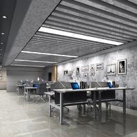 Meuble de bureau moderne, table de bureau modulaire pour le personnel, bureau pour 2 personnes, poste de travail