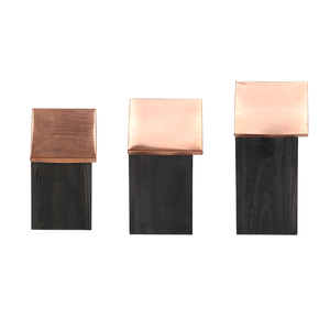 Esschert Design arbre mural suspendu extérieur toit en cuivre noir FSC bois de pin <span class=keywords><strong>maison</strong></span> d'oiseau pour l'hiver troglodyte <span class=keywords><strong>mésange</strong></span> bleue grande <span class=keywords><strong>mésange</strong></span> - Product Image 2