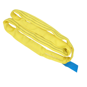Sling de levage rond en polyester haute ténacité, sans fin, de 1 à 50 tonnes, avec facteur de sécurité 7:1, sangle de levage pour palan - Product Image 5