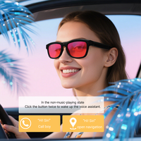 Lunettes Intelligentes à Changement de Couleur Tactile, Réglage Coulissant, Réponse Vocale IA, Traduction Q&A, Réduction du Bruit pour Appels