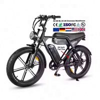 Offres Spéciales VTT électrique 20 pouces gros pneu vélo V8 Pro Plus système 7 vitesses pour adultes