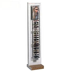 Luxury Customizable Wooden Rotating <b>Glasses</b> Display Stand Modern Easy Assembly Box Packaging Vietnam Wood Eyewear Displays - Product Image 3