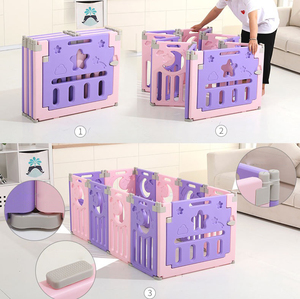 Corralito Plegable para Bebés en Oferta, Corralito de Plástico para Niños con Tobogán y Columpio - Product Image 2