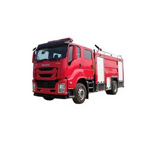 Nouveau <span class=keywords><strong>camion</strong></span> de pompiers de secours diesel 6x4 à conduite à gauche <span class=keywords><strong>avec</strong></span> canons à eau et équipement de lutte contre l'incendie à la mousse - Product Image 6