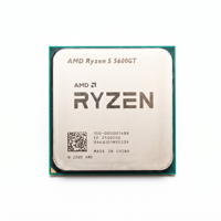 Paquete de 5 Tarjetas Gráficas 5600GT AM4 de 6 Núcleos y 12 Subprocesos, Caché L3, Frecuencia Base de 3.6GHz, Frecuencia Boost de 4.6GHz, Radeon Integrado