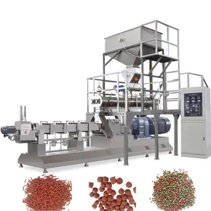 Fischfutter herstellungs maschine Lebensmittel extruder maschine für Forellen fischfutter pellet maschinen