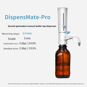 Distributeur de flacons DispensMate 100 ml, flacon de stérilisation pour réactifs de laboratoire, fabriqué en Chine - Product Image 5
