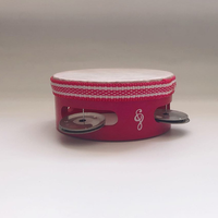 High Demand Export Nature Color Wood Tambourine Hand Drum Percussion Instrument Yongxin LTH10-16A
