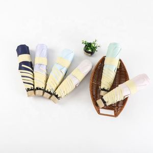 ร่มพับสามตอนแบบแมนนวล 6 ซี่โครง ทำจากอลูมิเนียมอัลลอยด์ ทนทานต่อรังสียูวี สีสันหลากหลาย ปรับแต่งได้ เหมาะสำหรับเป็นของขวัญทางธุรกิจ - Product Image 2
