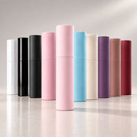Atomiseur de parfum rechargeable de 10 ml, étui en ABS, flacon pulvérisateur portable de voyage, intérieur en verre, brume fine, plusieurs couleurs