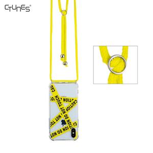 Parachoques a prueba de golpes para Apple iPhone X collar de cordón cuello Correa bandolera Smartphone caso iPhone 7 caso - Product Image 1