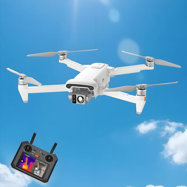 FIMI X8 Commercial 15Km 3-Axis Gimbal 4K UHD Wide-angle Telelens Dual Camera Aluminum Alloy Plastic Expert GPS Drone Wi-Fi/App