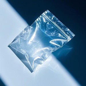 透明透明塑料可重新封闭食品级拉链塑料袋，带可重新密封拉链 - Product Image 1