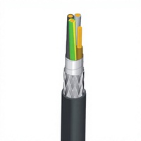 Kabel Data Terlindung Fleksibel 2XSLCY 0.6/1kv untuk Gerakan Kontinu dalam Rantai Tarik dan Robotika IEC