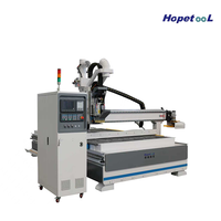 Machine CNC de travail du bois de haute qualité avec changement d'outil automatique 2030 et carrousel ATC pour la découpe de profilés de meubles complexes