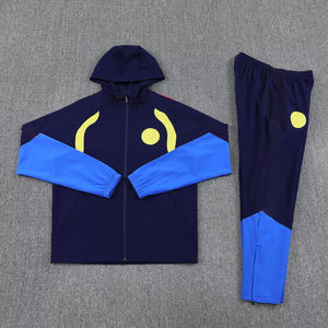 Maillots d'entraînement de l'équipe de football de la Colombie 26-27, vestes coupe-vent pour l'équipe de football, hauts de football de type costume - Product Image 3