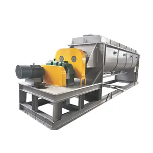 Metal slag hollow paddle dryer dyeing textile drying equipment municipal sludge paddle dryer