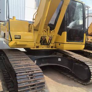 Excavatrice Komatsu d'occasion, équipement lourd jaune, machines de construction - Product Image 6
