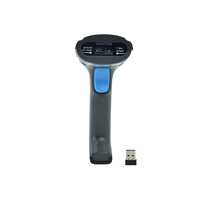 Lecteur de codes-barres portable USB sans fil 2,4 G 2D Woso de haute qualité avec capteur CMOS, 200 lectures/s, pour systèmes de point de vente multi-OS et gestion des stocks