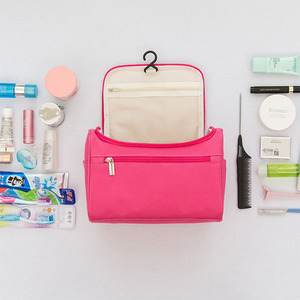 Travel <strong>Wash</strong> <strong>Bag</strong> Waterproof Zip Organizer Hanging Cosmetic Makeup Shower With Large <strong>Compartment</strong> - Product Image 6
