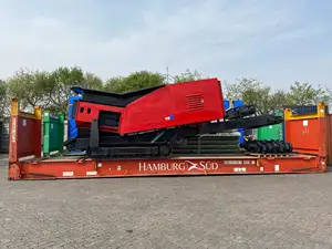 Mobile Shredder Holz brecher Industrielle Zerkleinerung maschine