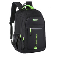Sac à dos pour ordinateur portable de 15,6 pouces, imperméable, durable, en tissu Oxford, avec fermeture éclair, tendance, portable, pour étudiants, unisexe, pour les voyages