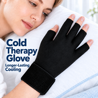 Gants de refroidissement ajustables en gel froid pour les mains et les doigts – Idéaux pour l'entraînement, la récupération, les blessures sportives, la physiothérapie et la détente au quotidien