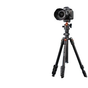 <span class=keywords><strong>K</strong></span> & <span class=keywords><strong>F</strong></span> Concept 64 pulgadas/163cm trípode de cámara ligero de viaje al aire libre DSLR trípodes con cabeza de bola de 360 grados K234A0 + BH-28L - Product Image 1