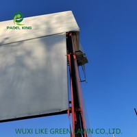 Structure de toit rétractable en membrane PVC pour arène sportive couverte avec structure en acier robuste pour les opérateurs de clubs et les installations d'entraînement en salle