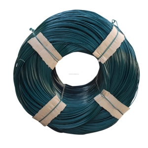 Prix d'usine 3mm gris PVC enduit câble en <span class=keywords><strong>acier</strong></span> fil de fer galvanisé pour maille - Product Image 2