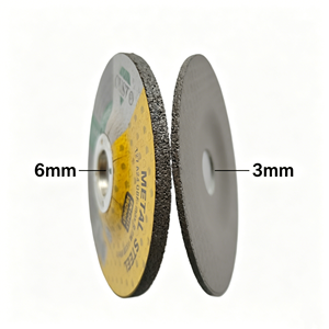Disque <span class=keywords><strong>de</strong></span> meulage en acier à <span class=keywords><strong>centre</strong></span> dépressionné CUSTO 9'' 230x6x22mm, abrasif à liant résineux pour le meulage du métal - Product Image 3