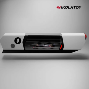 NIKOLATOY Máquina de Prueba Aerodinámica de Túnel de Viento de Sobremesa para Coches, Modelo Temático de Cine y Televisión, Juguete Modelo - Product Image 3