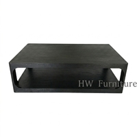Table basse en bois massif Heywood durable pour chambre à coucher et mobilier de maison, idéale pour événements de mariage