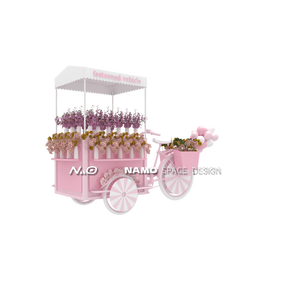 Công viên giải trí khu danh lam thắng cảnh di động gian hàng thực phẩm kem bán giỏ hàng nước trái cây coffer thị trường gian hàng giỏ hàng - Product Image 2