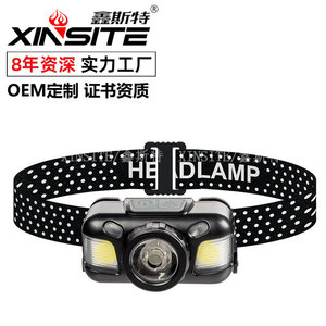Linterna Frontal LED XINSITE Recargable por USB 1200mAh Impermeable con Zoom para Pesca y Actividades al Aire Libre - Product Image 5