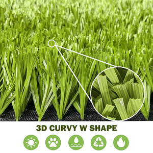 2025 Trung Quốc bền bóng đá nhân tạo cỏ 40mm 50mm cỏ giả tổng hợp bóng đá Turf cho sân vận động - Product Image 2