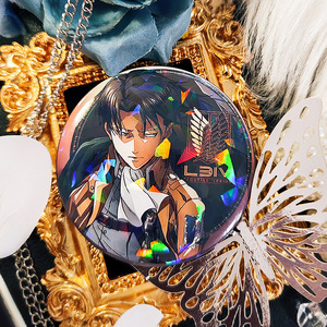 หมุดป้ายโลหะสำหรับตกแต่งกระเป๋าเป้สะพายหลังผ้าอะนิเมะ6สีขนาด5.8ซม. - Product Image 5