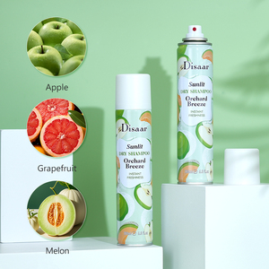 Champú seco con fragancia Natural, extracto de cereza rosa, Control de aceite, volumen del cabello, Perfume refrescante para el cabello, champú seco en aerosol - Product Image 6