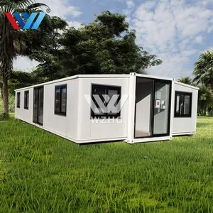 SAA 인증 모듈 식 하우스 자동 확장 가능한 컨테이너 하우스 원격 제어 공장 만들기 중국 Wzh