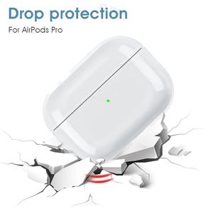 Funda Transparente de TPU para <span class=keywords><strong>AirPods</strong></span> <span class=keywords><strong>Pro</strong></span> 3 2 1 <span class=keywords><strong>Pro</strong></span> 2, Protectora Suave para Auriculares, Antigolpes - Product Image 4