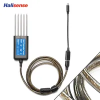 Transmetteur de capteur de sol intégré USB pour la mesure de la température, de l'humidité, de l'EC, du NPK et du pH en agriculture