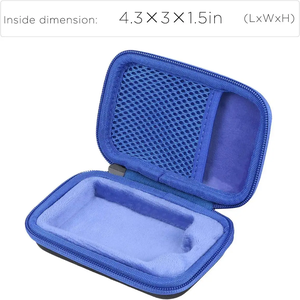 Étui rigide EVA Étui de transport de voyage EVA Étui rigide EVA pour disque dur <span class=keywords><strong>Samsung</strong></span> <span class=keywords><strong>T7</strong></span> <span class=keywords><strong>Touch</strong></span> - Product Image 5