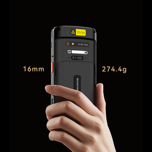 Escáner de Código de Barras Industrial, PDA Android 15 Resistente de Mano con 5050 mAh, 4G, Wi-Fi, Datos RFID, Inventario, Escáner 1D/2D/<span class=keywords><strong>QR</strong></span>, F2, 4 GB, 64 GB, en Existencia - Product Image 3